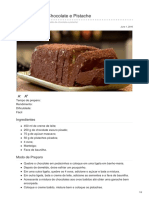 Semifreddo de Chocolate e Pistache