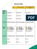 Plano Do Tutorado