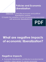 Topic 5.4: Policies and Economic Liberalization