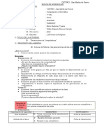 Sesion de Aprendizaje - 2° Dia