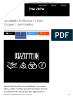 Os Quatro Símbolos Do Led Zeppelin, Explicados - Extra Chill