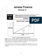 Business Finance Module 9