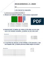 Balotario de Matemáticas