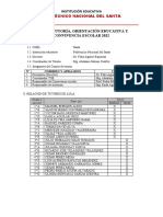 Plan de Tutoría y Convivencia Escolar