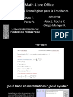 GRUPO4 LibreOffice Textmath