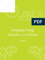 Facilitating Change Using The Process: Sasa!