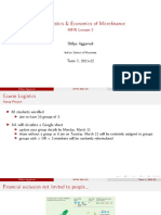 The Statistics & Economics of Microfinance Returns