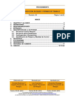 PGR-012 Aislación Bloqueo y Permiso de Trabajo