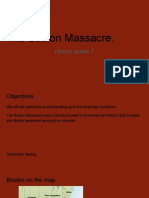 The Boston Massacre.: History Grade 7