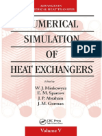 Numerical Simulation of Heat Exchangers - Advances in Numerical Heat Transfer Volume