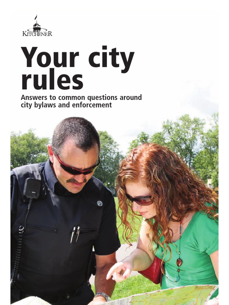 Your City Rules: Answers To Common Questions Around City Bylaws and ...