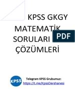 2019 Kpss Mat Cözümleri
