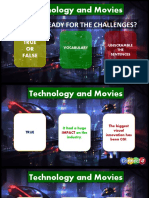Technology and Movies: Are You Ready For The Challenges?