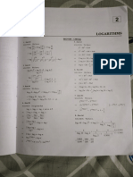 Logarithms RD Sharma Solved Questions