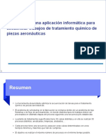 Secuenciador Procesos Quimicos Piezas Aeronauticas