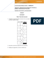 Teoría del consumo en Uniminuto