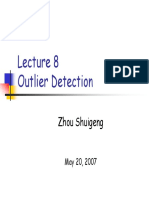 Lecture-8 Outlier Detection