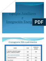 Equipos Auxiliares + Integración Energética