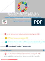 El Rol Del Poder Legislativo en El Cumplimiento de La Agenda 2030