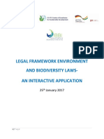 Legal Framework Environment and Biodiversity Laws-An Interactive Application