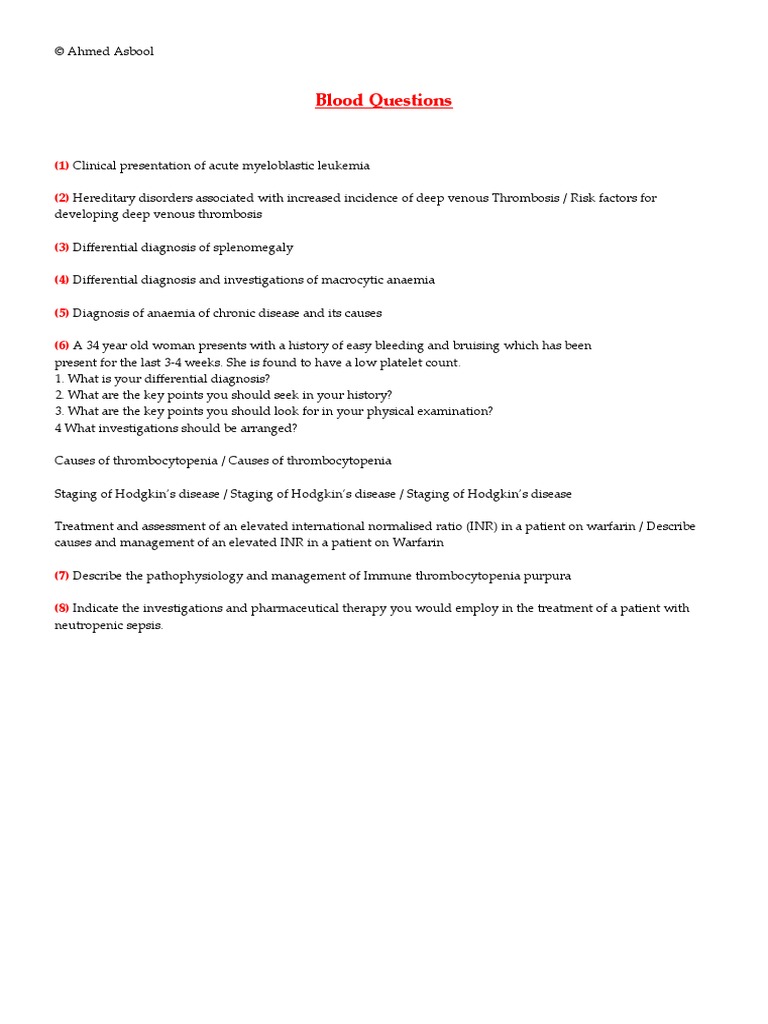 Blood | PDF | Self-Improvement | Science & Mathematics