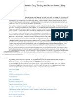 Powerlifting Analysis