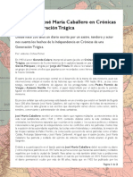 9 El Diario de José María Caballero en Crónicas de Una Generación Trágica