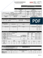 GGHH-FR010 Ficha de Datos Personales