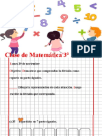 Matematicas 3° Reparticion