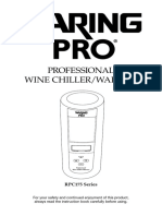 Climatizador de Vinhos - WaringPro