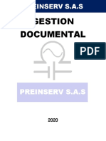 Sistema de Gestion Documental - Equipo Preinserv Sas