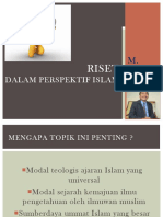 Riset Dalam Perspektif Islam (Presentasi)
