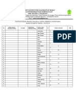 Daftar Hadir Orang Tua