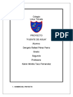 Informe Del Proyecto Feria de Ciencias