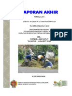 Survey by Design Ketahanan Pangan