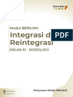 Integrasi dan Reintegrasi Sosial