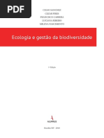 Ecologia e Gestao Da Biodiversidade