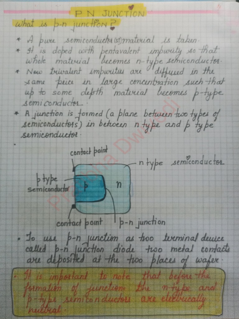 Forward Biasing and Reverse Biasing of P N Junction | PDF | P–N ...
