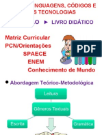 Livro didático Linguagens e Códigos slide 1