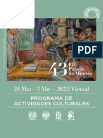 Programa de Actividades Culturales