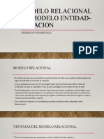 Modelo Relacional VS Entidad-Relacion 