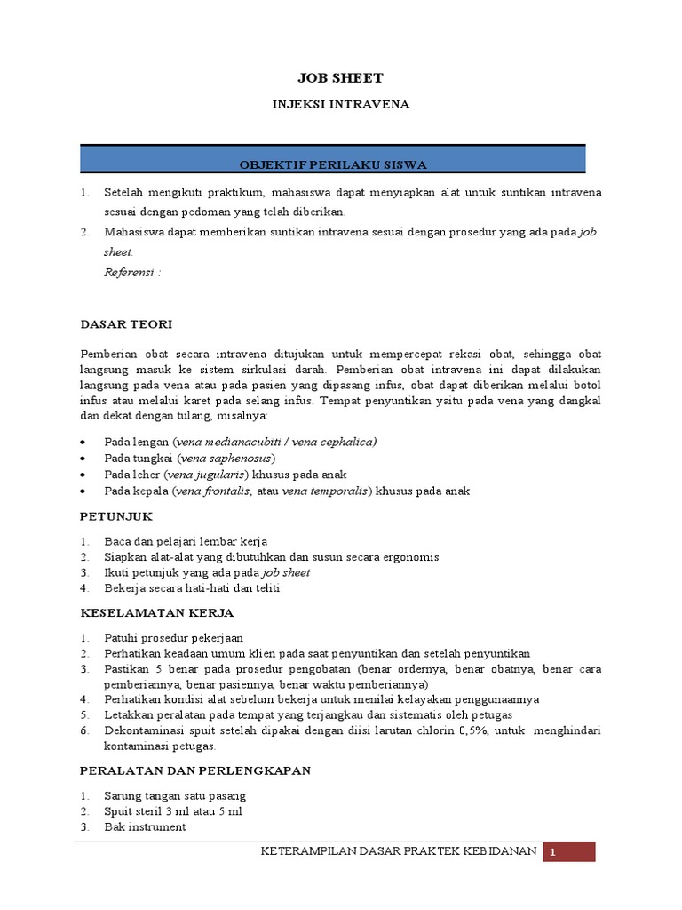 Job Sheet IV | PDF