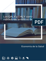 QALY y DALY como indicadores sintéticos de salud