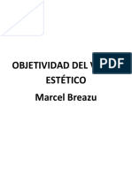 Marcel Breazu - El Valor Estético