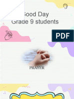 Good Day Grade 9 Students