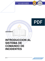 MP - LECCIÓN 09 - INTRODUCCION AL SISTEMA DE COMANDO DE INCIDENTES - MP - 2021 2 (1)