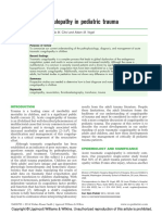 Acute Coagulopathy in Pediatric Trauma: Review