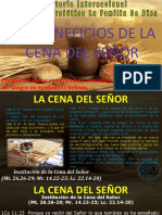 Los Beneficios de La Cena Del Señor