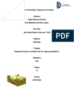 Reporte Trazos y Estudios de Mapas Geograficos