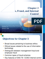 Chapter 3 Ethics, Fraud and Internal Control